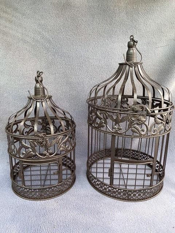 Hanging Birdcage Set of 2